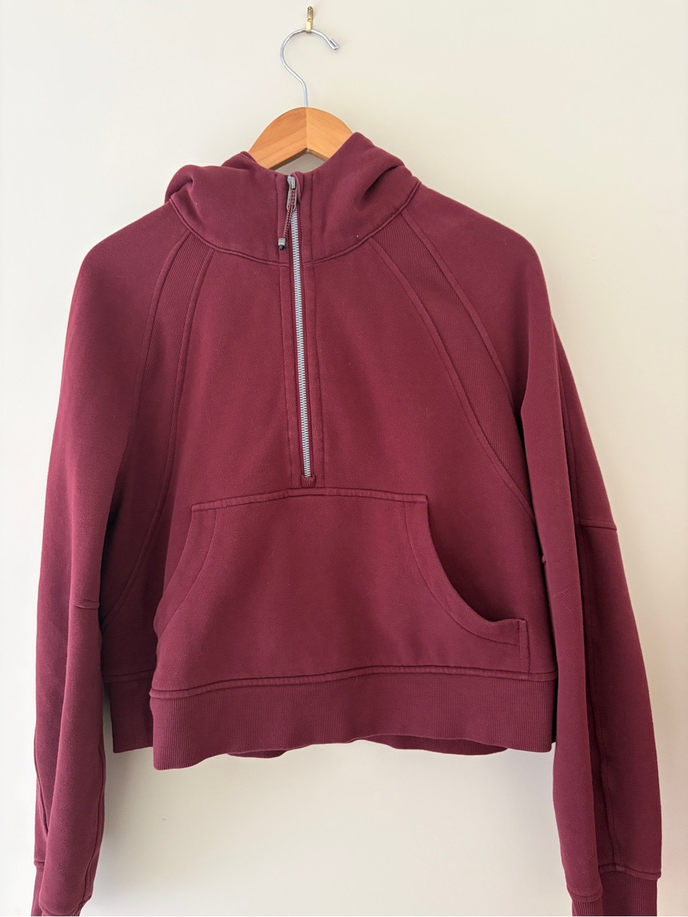Lululemon Scuba Hoodie Oversized ½ Zip M/L